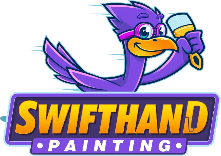 SwiftHand logo with roadrunner mascot